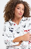 Chemise avec imprimé chiens