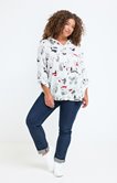 Chemise avec imprimé chiens