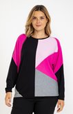 Pull patch avec strass