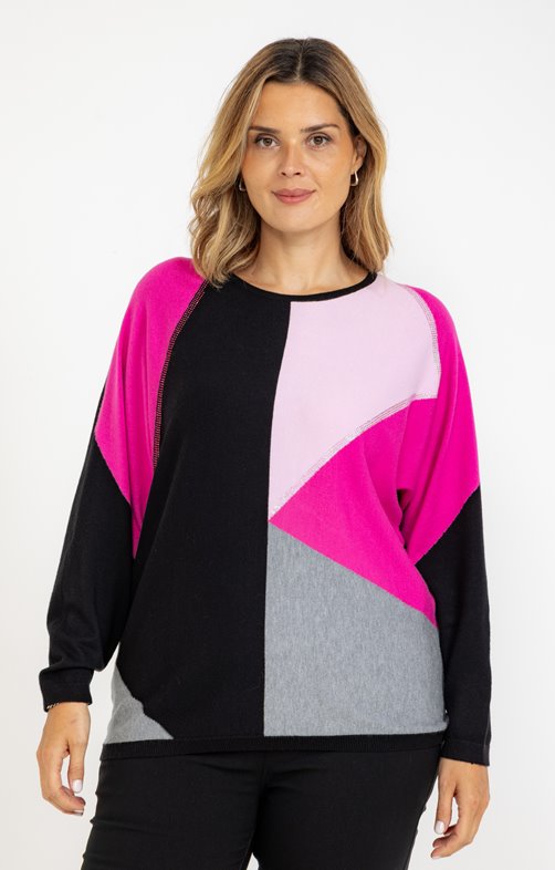 Pull patch avec strass