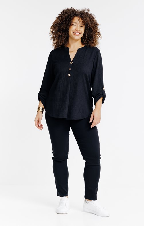 Tregging stretch poches strass