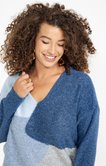 Pull patch avec strass