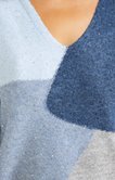 Pull patch avec strass