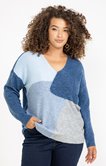 Pull patch avec strass