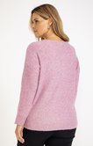 Pull patch avec strass