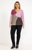 Pull patch avec strass