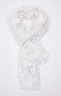 Foulard dévoré plumes 