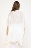 Poncho avec broderies