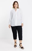 Chemise unie avec cravate