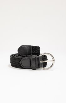 Ceinture tressée élastiquée