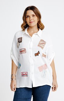 Chemise en gaze de coton