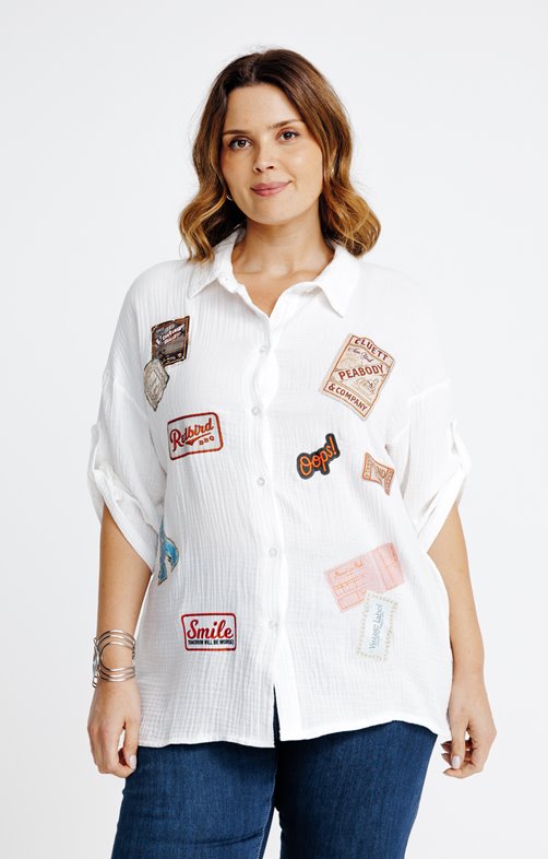 Chemise en gaze de coton