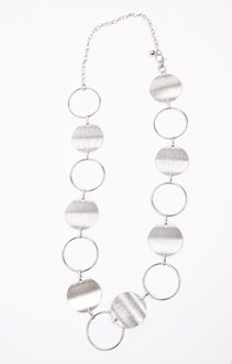 Ceinture chaine coloris argent