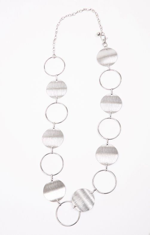 Ceinture chaine coloris argent