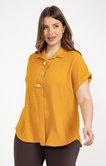 Chemise boutons coquillages