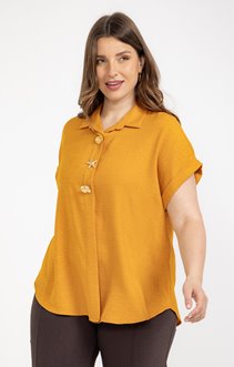 Chemise boutons coquillages