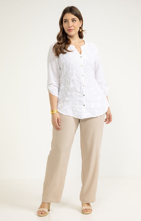 Pantalon fluide droit