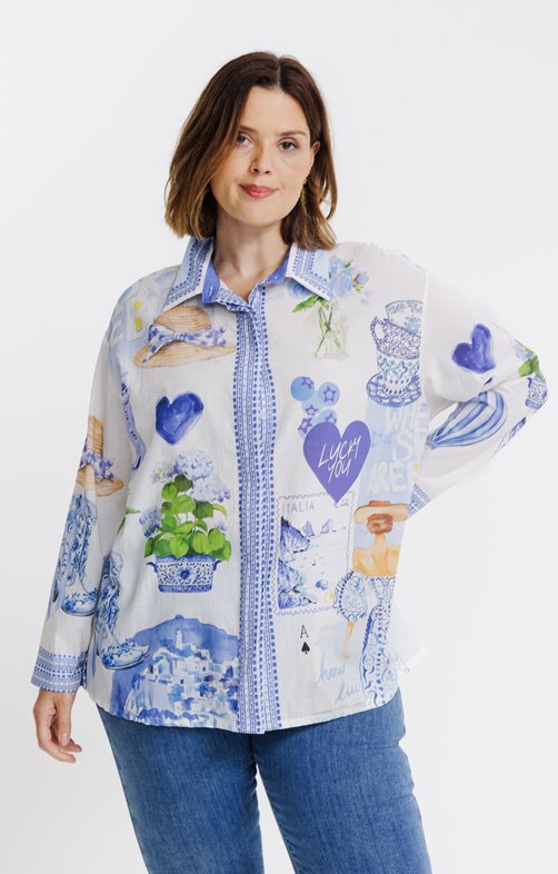 Chemise en voile de coton