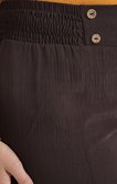 Pantalon fluide avec boutons 