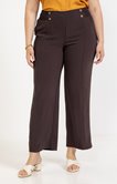 Pantalon fluide avec boutons 
