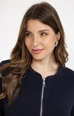 Bomber avec détails à paillettes