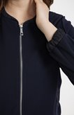 Bomber avec détails à paillettes