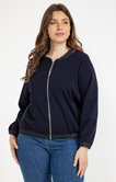 Bomber avec détails à paillettes
