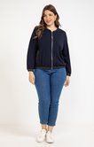 Bomber avec détails à paillettes