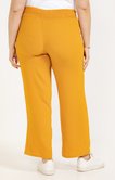 Pantalon fluide avec boutons recouverts