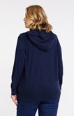 Sweat zippé à capuche