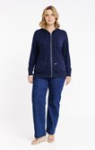 Sweat zippé à capuche