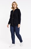 Sweat zippé à capuche
