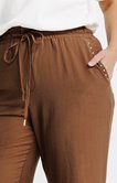 Pantalon fluide avec boutons et cordon