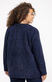 Cardigan ouvert avec col montant
