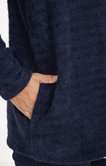 Cardigan ouvert avec col montant