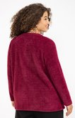 Cardigan ouvert avec col montant