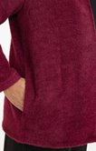Cardigan ouvert avec col montant