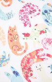 Foulard chats multicolore