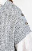 Gilet avec boutons fantaisie