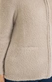 Gilet zippé à paillettes