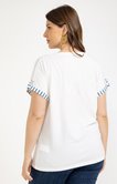 Tee-shirt imprimé placé