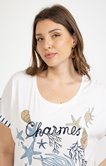 Tee-shirt imprimé placé