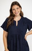 Robe broderie à volants