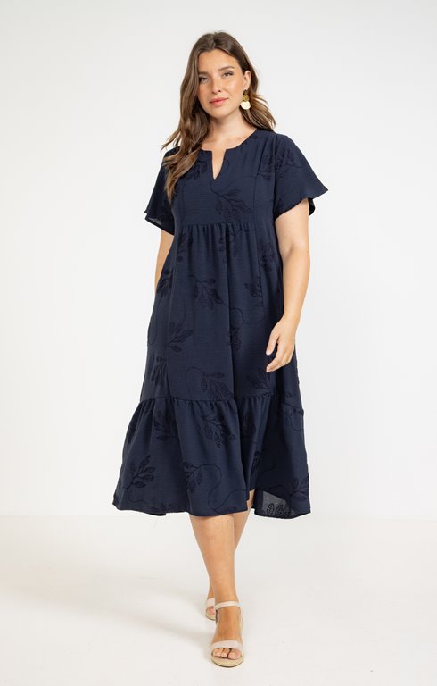 Robe broderie à volants