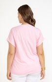 Tee-shirt avec visage en corde