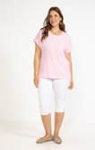 Tee-shirt avec visage en corde