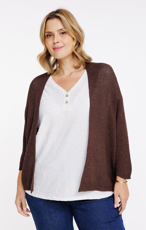 Cardigan à paillettes