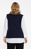 Pull 2-en-1 sans manches