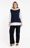 Pull 2-en-1 sans manches