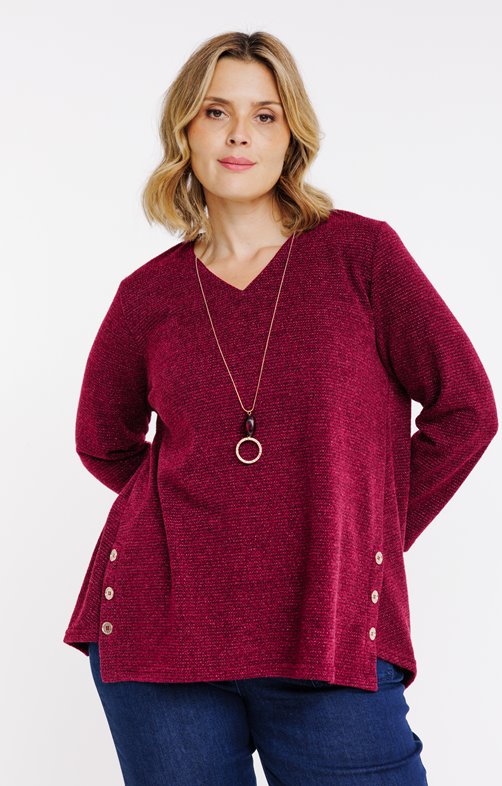 Pull en maille fantaisie